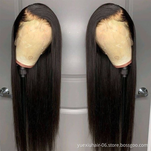 Transparent pre plucked HD lace front wigs 13x4,HD Full Lace Human Hair Wigs,Cuticle Aligned  Virgin Human Hair HD Lace Wigs